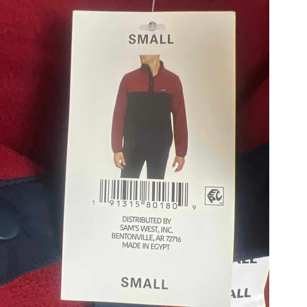 Lands End sweater men’s Small NWT pull over quarter snap super soft !!! - Picture 3 of 8